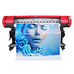 geniş format 6 rəng flexo banner sticker solvent inkjet printer